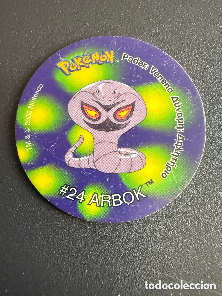 Juguetes antiguos y juegos de colecci&oacute;n: POKEMON. TAZO 2. # 24. ARBOK