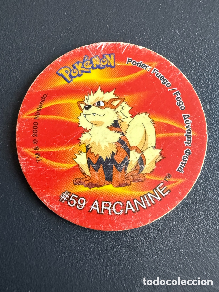 Juguetes antiguos y juegos de colecci&oacute;n: POKEMON. TAZO 2. # 59. ARKANINE