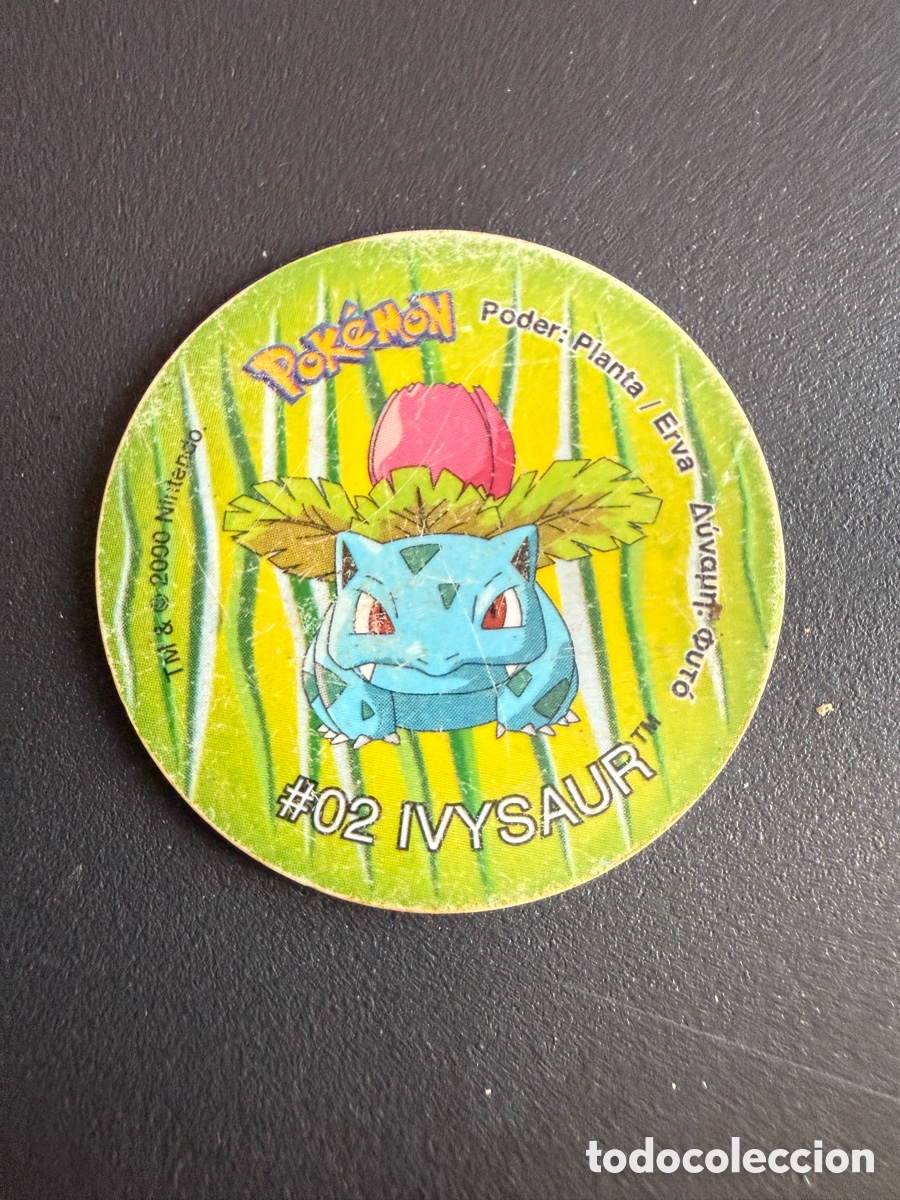 Juguetes antiguos y juegos de colecci&oacute;n: POKEMON. TAZO 2. # 02. IVYSAUR