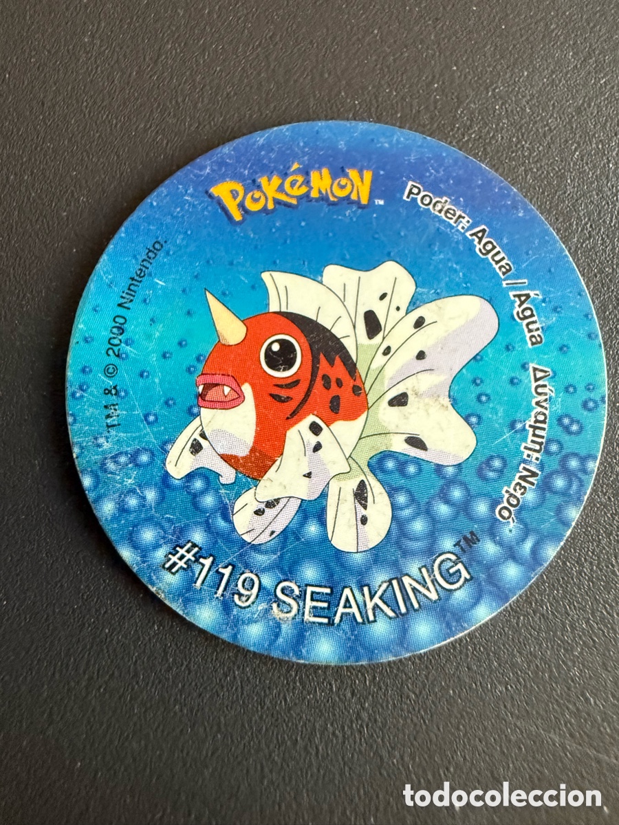 Juguetes antiguos y juegos de colecci&oacute;n: POKEMON. TAZO 2. # 119. SEAKING