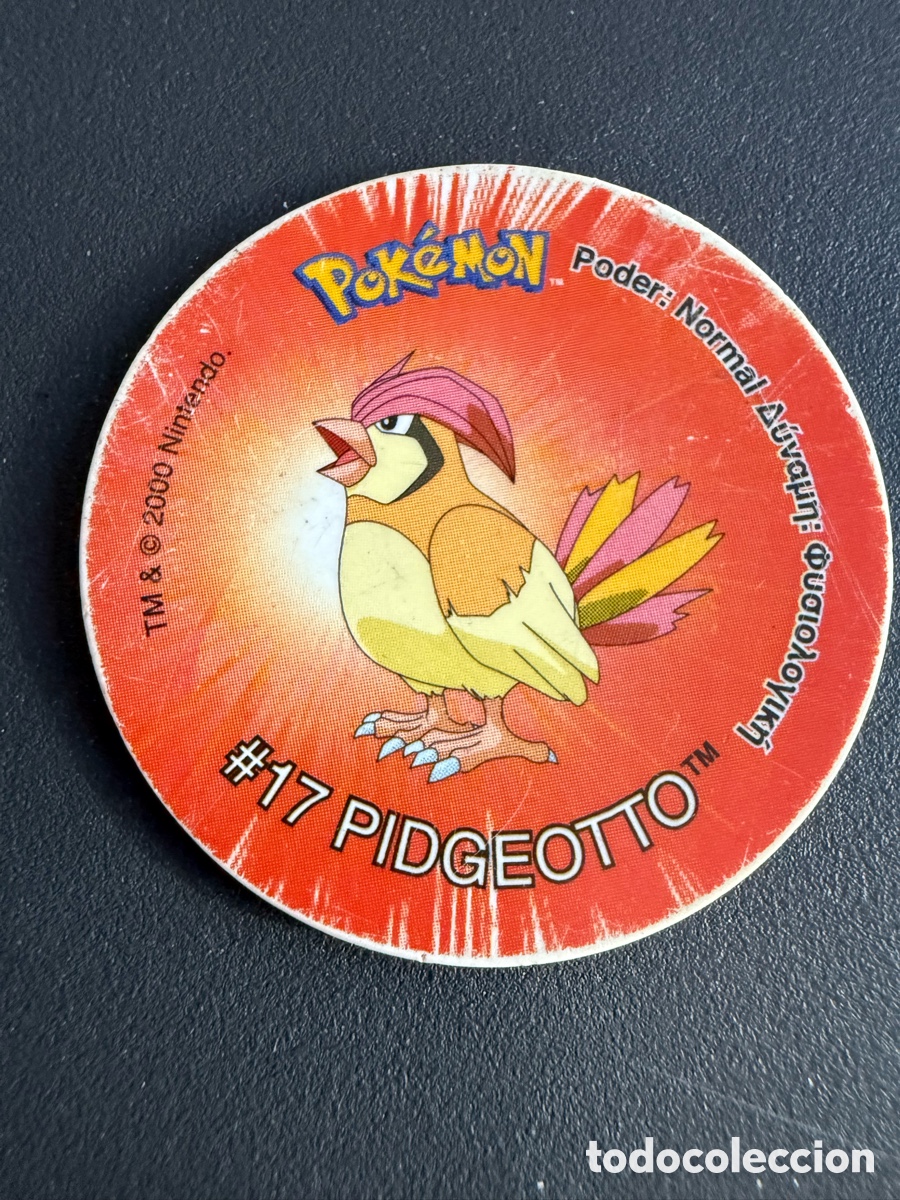 Juguetes antiguos y juegos de colecci&oacute;n: POKEMON. TAZO 2. # 17 PIDGEOTTO