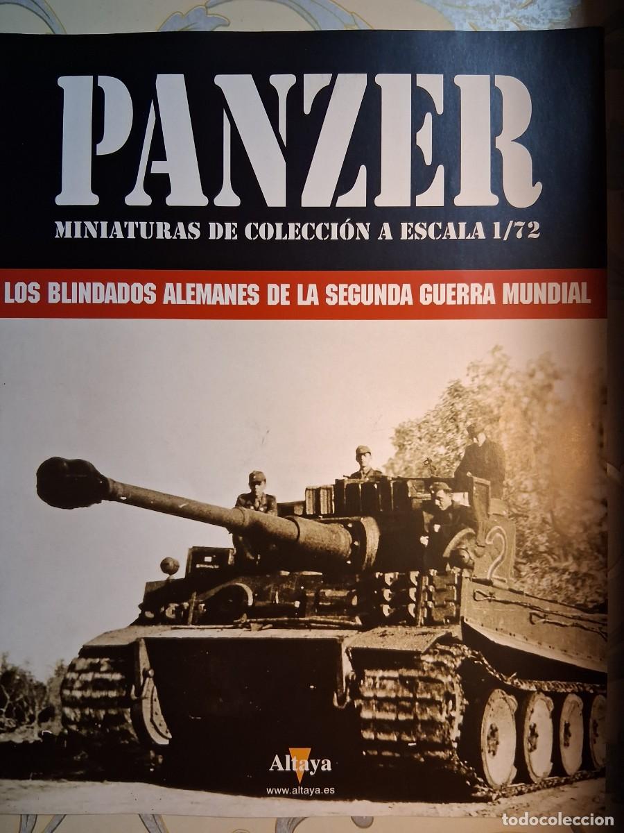 Juguetes antiguos y juegos de colecci&oacute;n: LOTE 9 FASC&Iacute;CULOS E INTRODUCCI&Oacute;N, LOS BLINDADOS ALEMANES DE LA SEGUNDA GUERRA MUNDIAL, PANZER.