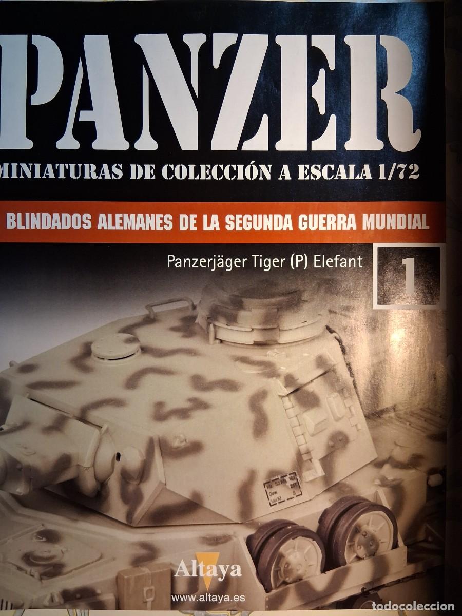 Juguetes antiguos y juegos de colecci&oacute;n: FASC&Iacute;CULO UNO, LOS BLINDADOS ALEMANES DE LA SEGUNDA GUERRA MUNDIAL, PANZER.