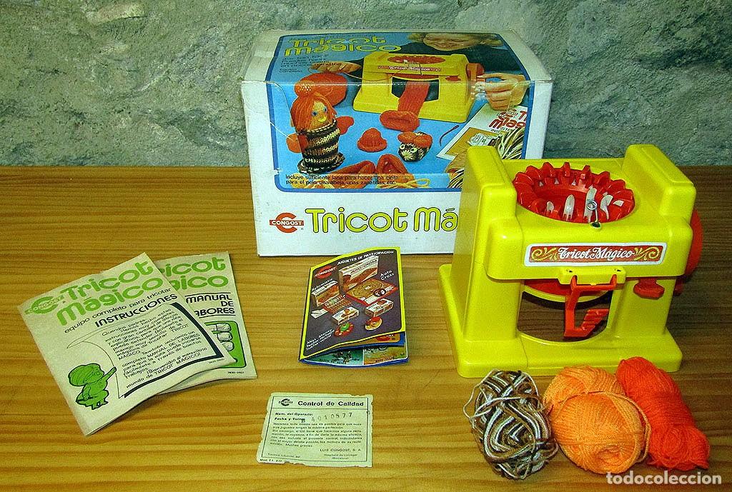 Juguetes antiguos y juegos de colecci&oacute;n: ANTIGUO TRICOT MAGICO DE CONGOST - NUEVO Y EN SU CAJA ORIGINAL - A&Ntilde;O 1975
