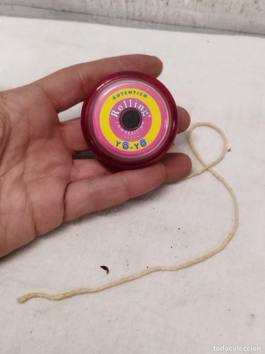 Juguetes antiguos y juegos de colecci&oacute;n: Yo-Yo Vintage Aut&eacute;ntico Rolling Competici&oacute;n de los A&ntilde;os 80/90 - Rojo.