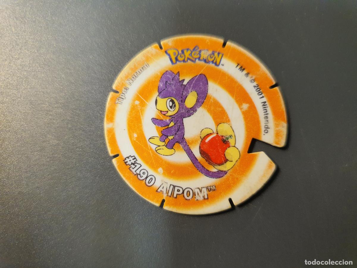 Juguetes antiguos y juegos de colecci&oacute;n: TAZO POKEMON -- A&Ntilde;O 2001 -- POKEMON TAZO VOLADOR -- CHIPICAO - ESPA&Ntilde;A -- N&ordm; 40