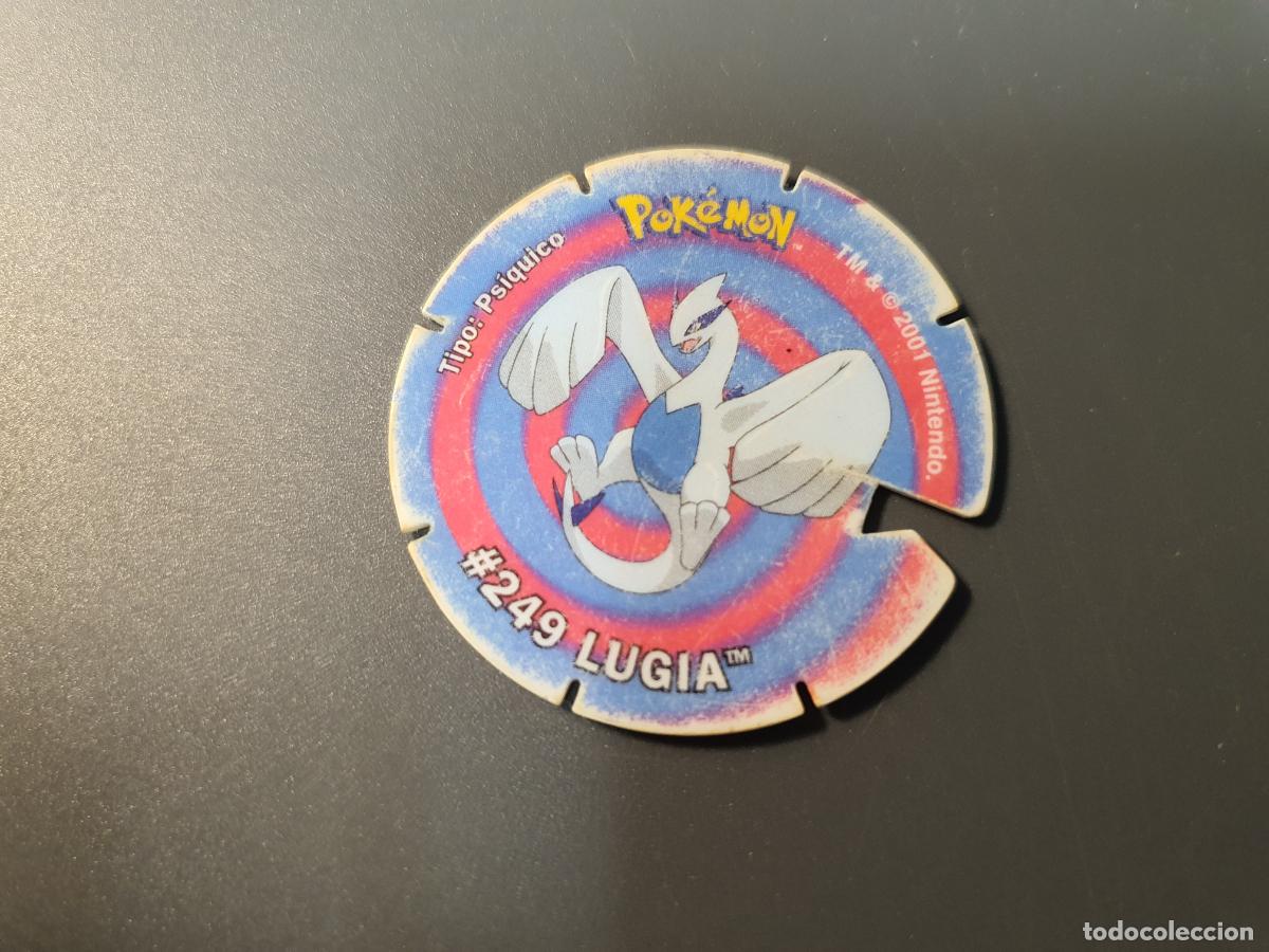Juguetes antiguos y juegos de colecci&oacute;n: TAZO POKEMON -- A&Ntilde;O 2001 -- POKEMON TAZO VOLADOR -- CHIPICAO - ESPA&Ntilde;A -- N&ordm; 249 LUGIA