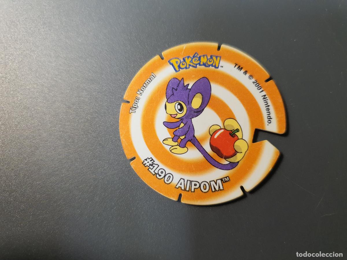 Juguetes antiguos y juegos de colecci&oacute;n: TAZO POKEMON -- A&Ntilde;O 2001 -- POKEMON TAZO VOLADOR -- CHIPICAO - ESPA&Ntilde;A -- N&ordm; 40