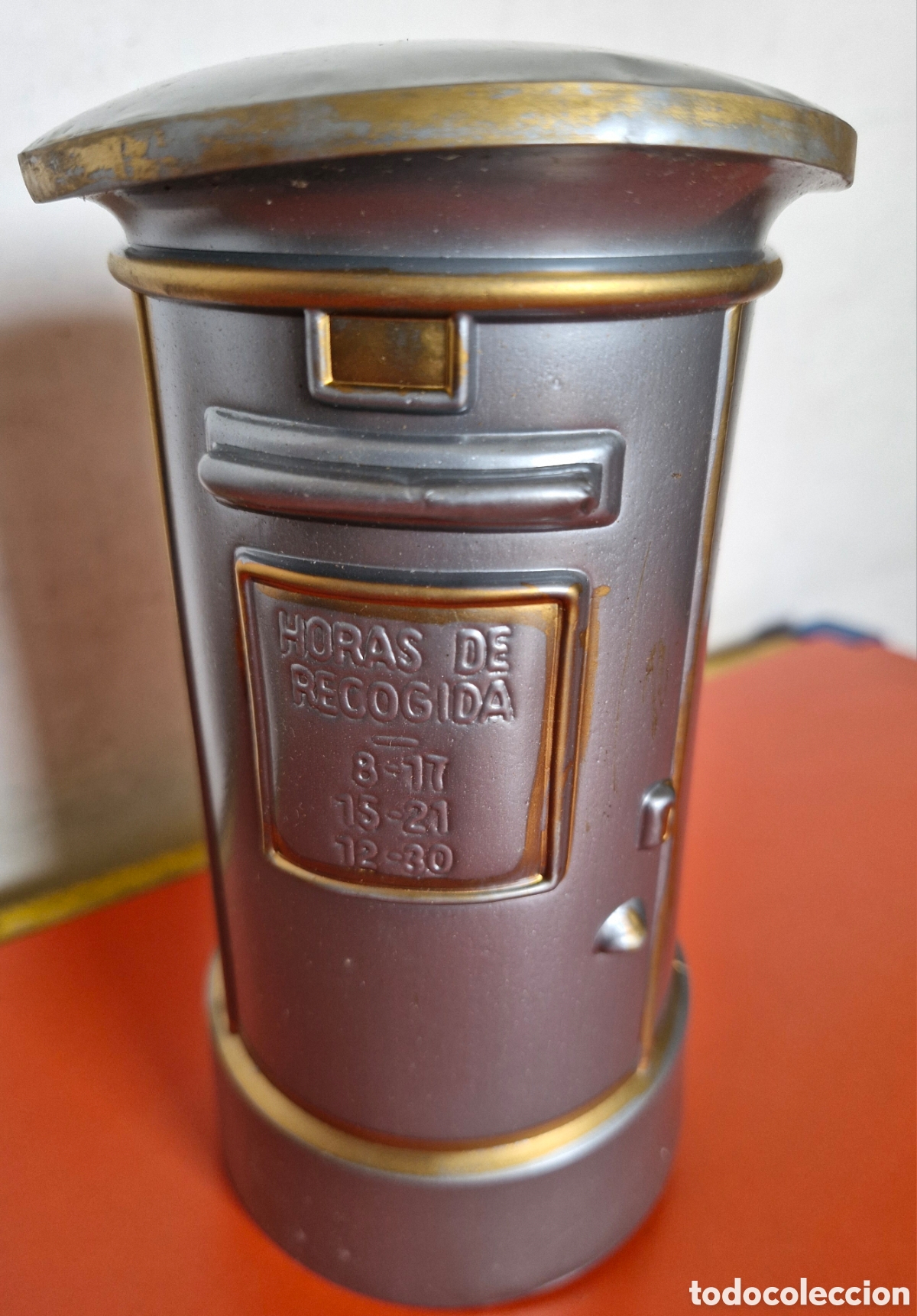 Juguetes antiguos y juegos de colecci&oacute;n: BUZ&Oacute;N CORREO POSTAL,DE PL&Aacute;STICO SOPLADO.FM 70'S.NUEVO.