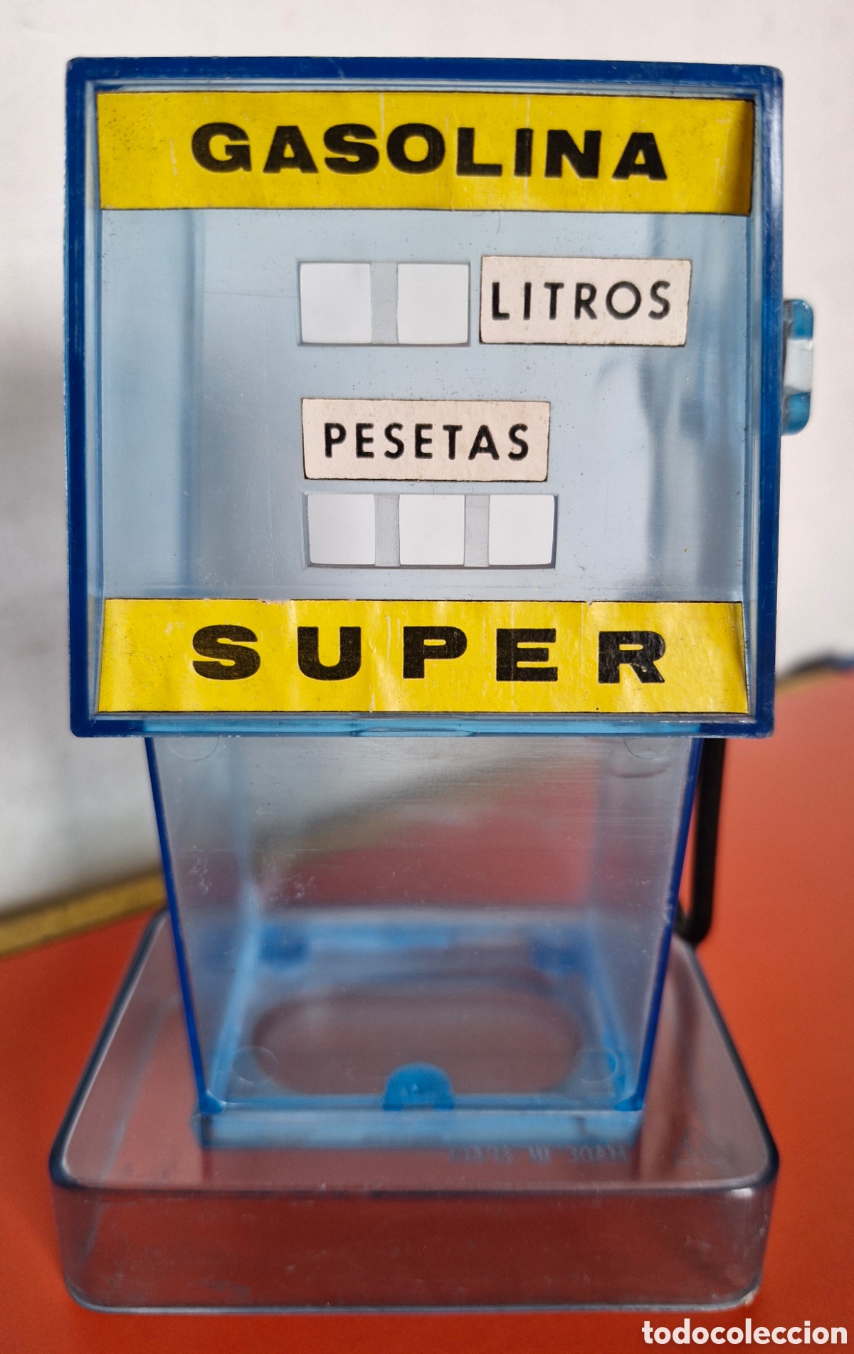 Juguetes antiguos y juegos de colecci&oacute;n: SURTIDOR DE GASOLINA PARA ANISES / CARAMELOS.MONTEPLAST 70'S.NUEVO.