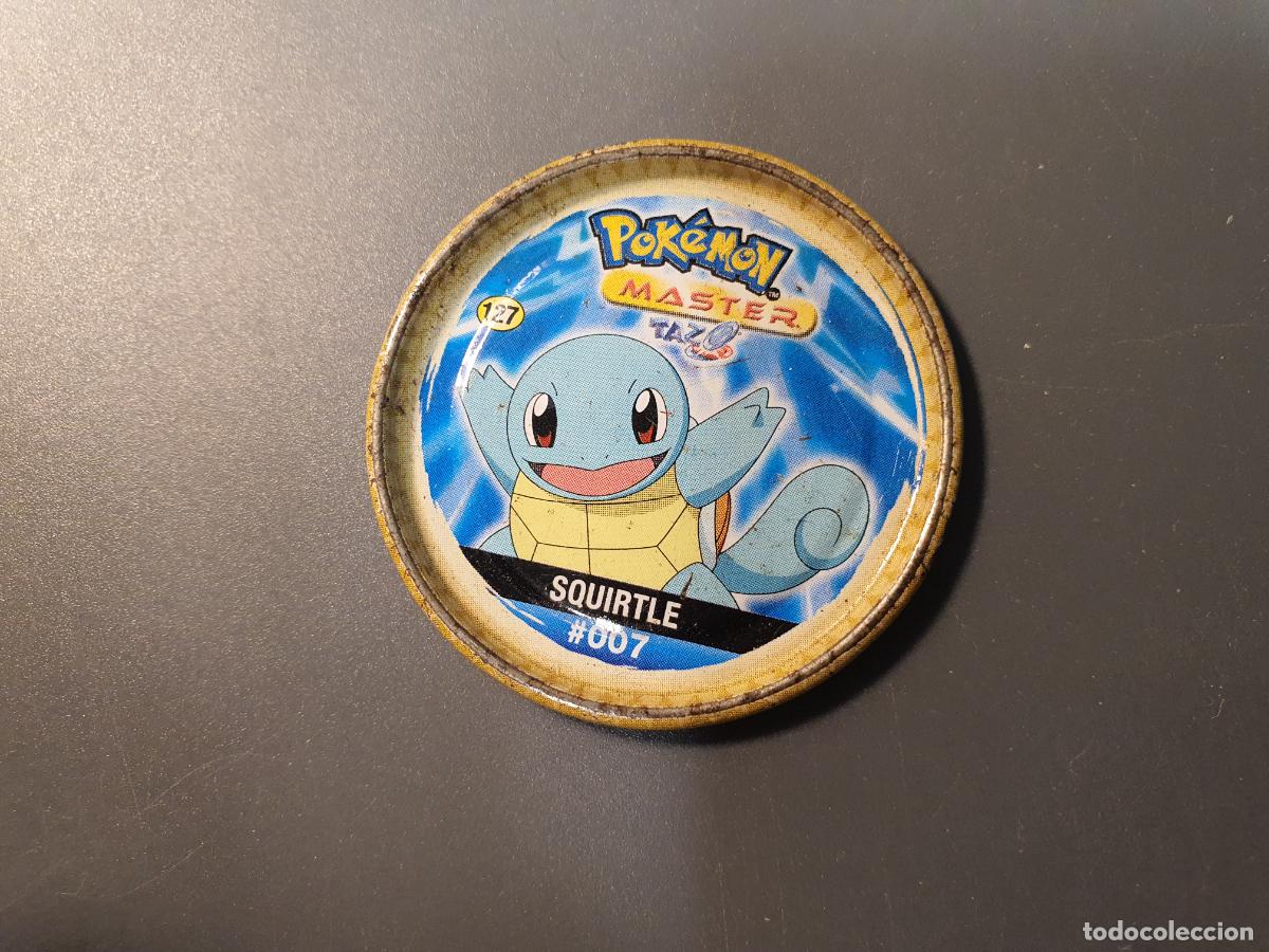 Juguetes antiguos y juegos de colecci&oacute;n: TAZO POKEMON -- A&Ntilde;O 2006 -- POKEMON MASTER -- METALICO -- CHIPICAO -- N&ordm; 7 SQUIRTLE