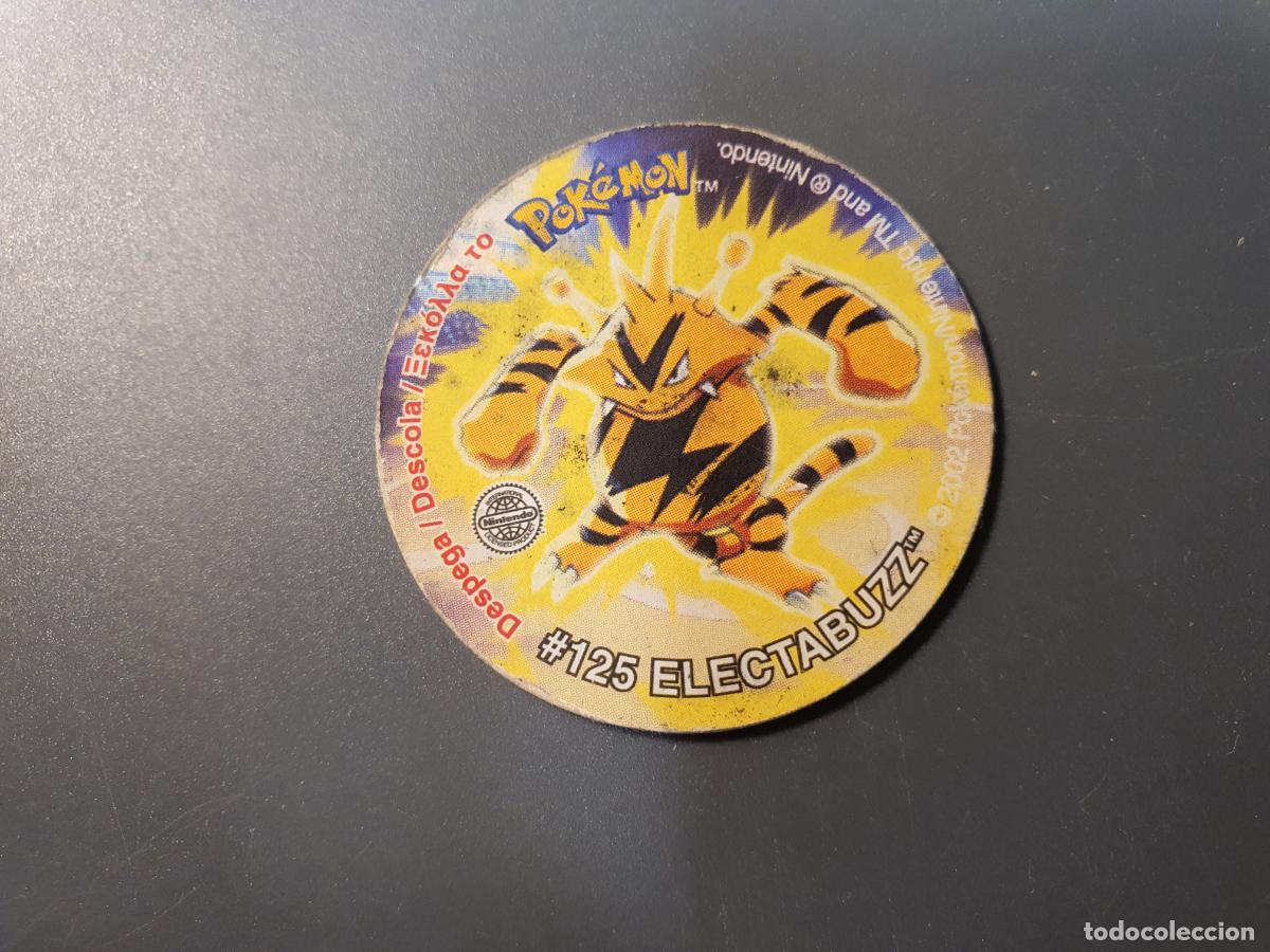 Juguetes antiguos y juegos de colecci&oacute;n: TAZO POKEMON -- A&Ntilde;O 2002 -- POKEMON TAZOS LEAGUE -- MATUTANO - ESPA&Ntilde;A - N&ordm; 125