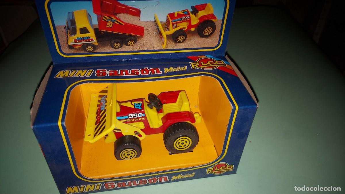 Juguetes antiguos y juegos de colecci&oacute;n: TRACTOR, MINI SANSON METAL DE RICO