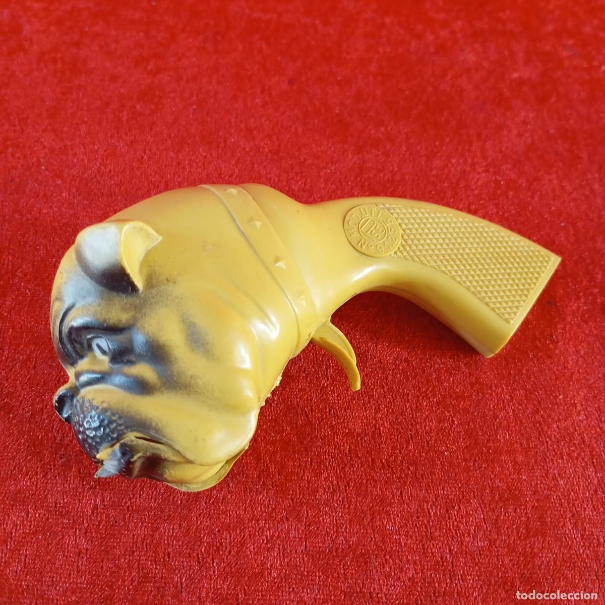 Juguetes antiguos y juegos de colecci&oacute;n: ANTIGUA PISTOLA DE JUGUETE - CABEZA DE BULLDOG - MARCA ESPA&Ntilde;OLA PSE - MODELO UTI - 17