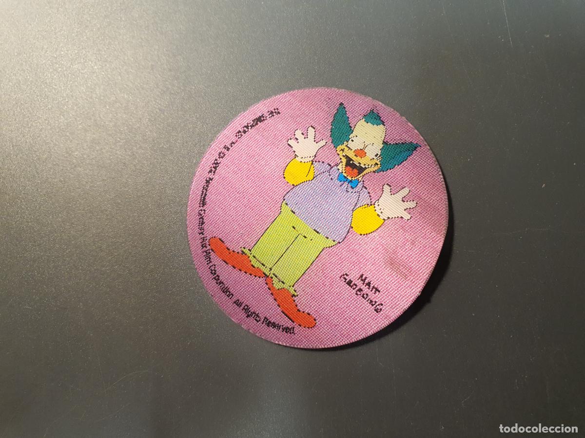 Juguetes antiguos y juegos de colecci&oacute;n: TAZO BOOMER SIMPSONS 3D HOLOGRAFICO CHICLES