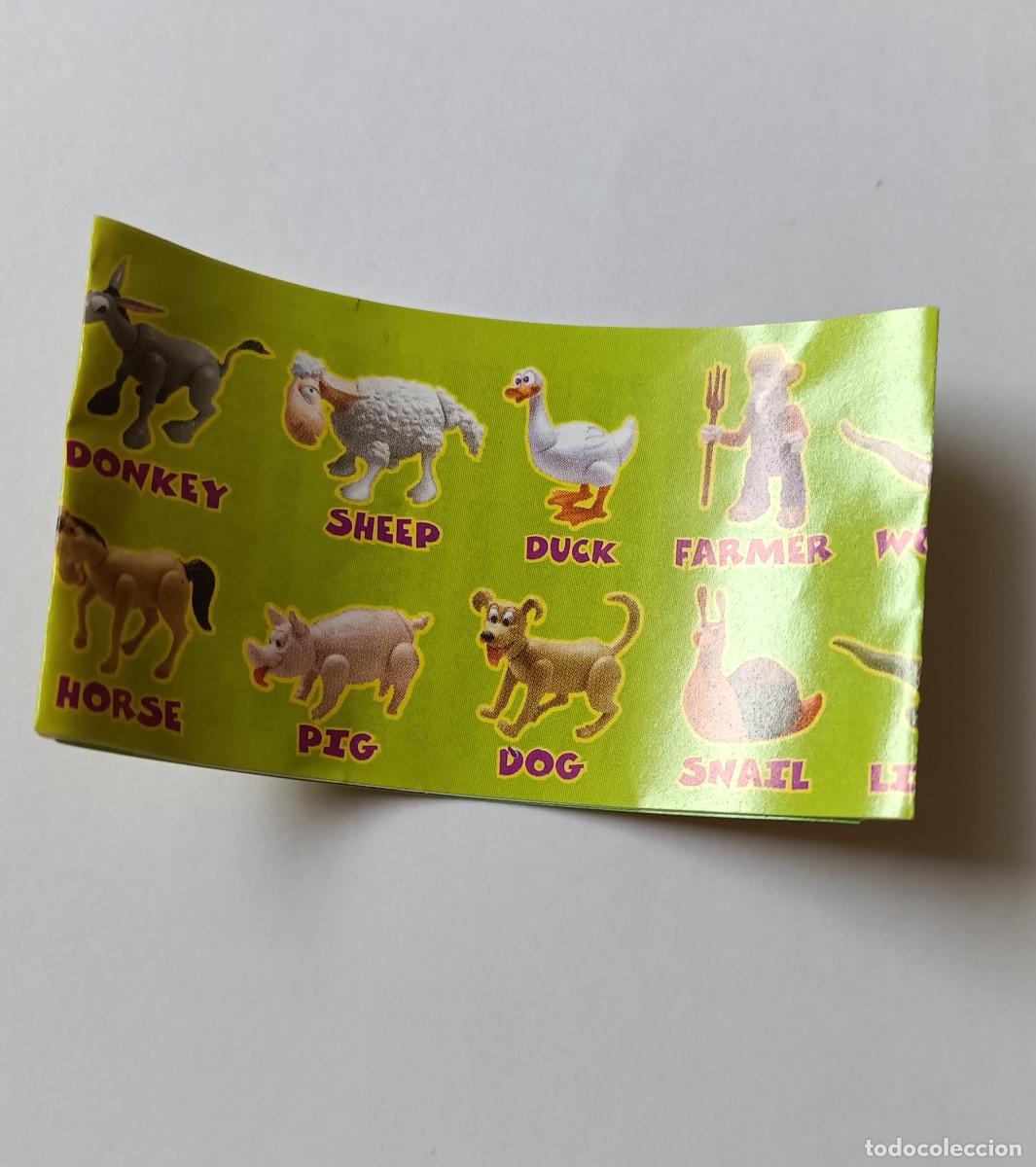 Juguetes antiguos y juegos de colecci&oacute;n: Tombola Crazy Zoo 2001 bpz papelito papel checklist