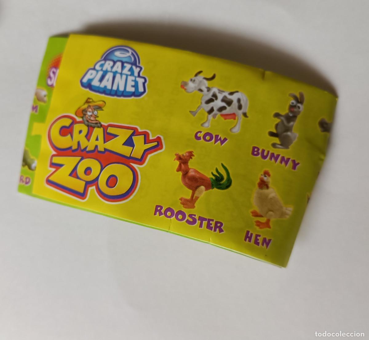 Juguetes antiguos y juegos de colecci&oacute;n: Tombola Crazy Zoo 2001 bpz papelito papel checklist