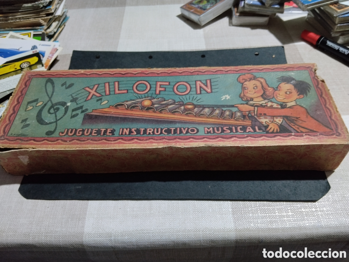 Juguetes antiguos y juegos de colecci&oacute;n: Juguete XILOFON juguete instructivo musical