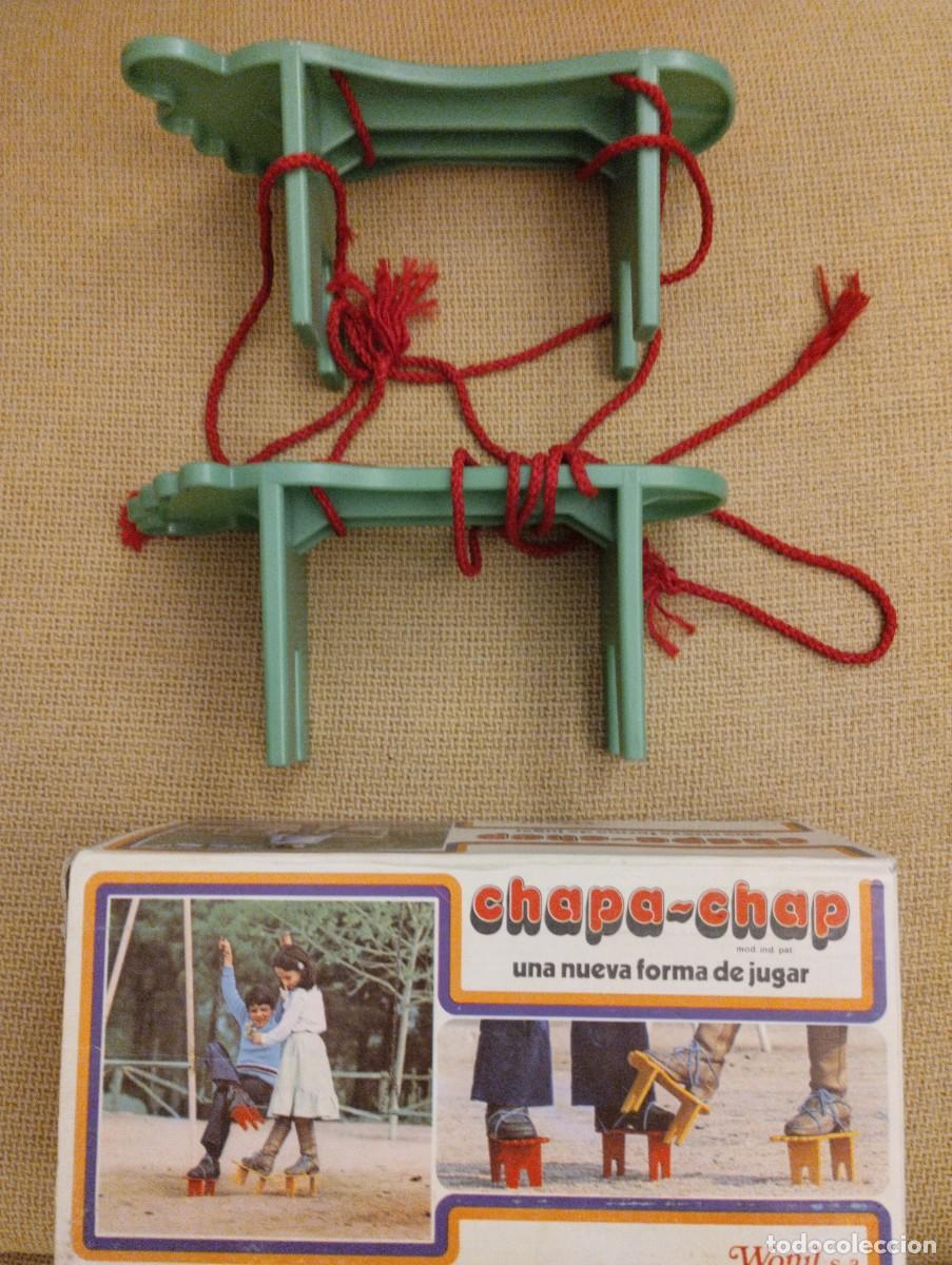 Juguetes antiguos y juegos de colecci&oacute;n: Juguete Chapa-chap antiguo