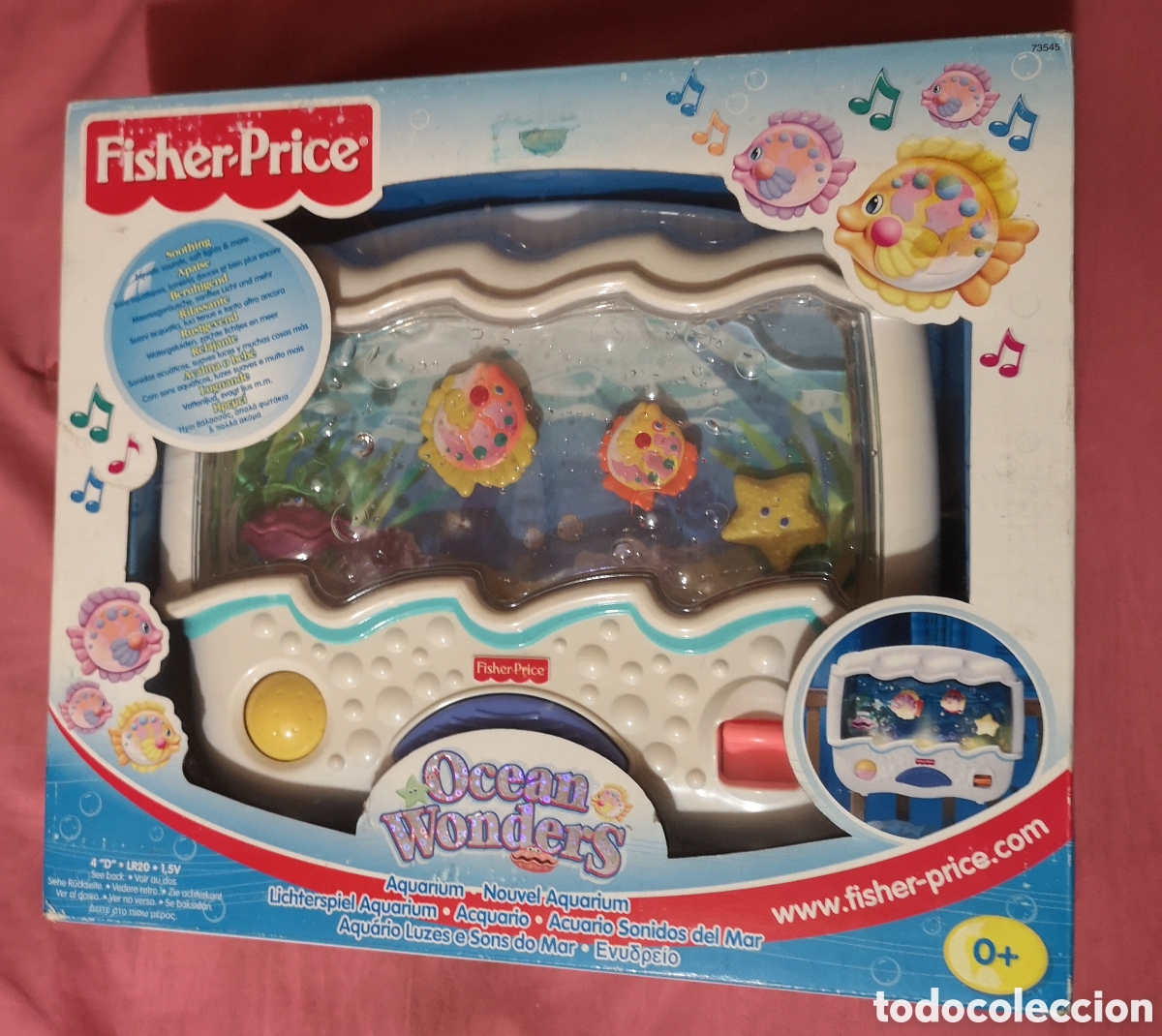 Juguetes antiguos y juegos de colecci&oacute;n: Acuario sonidos del mar. Fisher-Price 2002. NUEVO. SIN DESPRECINTAR. ENV&Iacute;OS S&Oacute;LO A LA PEN&Iacute;NSULA.