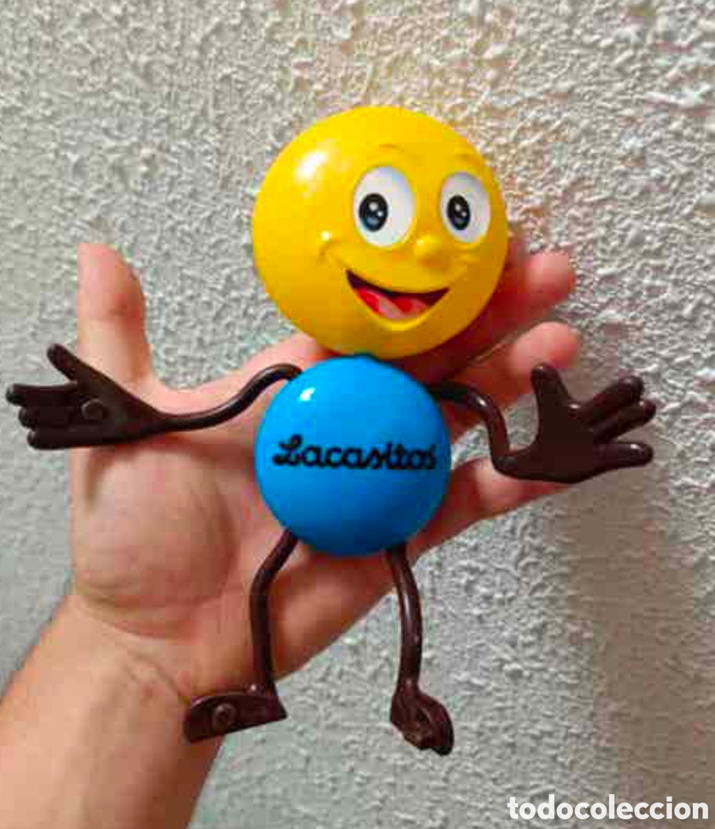 Juguetes antiguos y juegos de colecci&oacute;n: Mu&ntilde;eco , expositor lacasitos grande