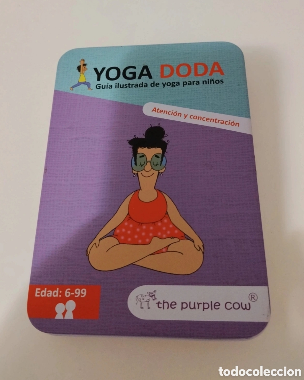 Juguetes antiguos y juegos de colecci&oacute;n: Tarjetas Yoga Doda. Ilustradas para ni&ntilde;os