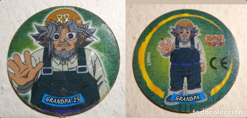 Juguetes antiguos y juegos de colecci&oacute;n: GRANDPA TAZO YU GI OH! N&ordm;25 ,TAZOS MATUTANO 1996