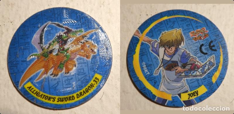 Juguetes antiguos y juegos de colecci&oacute;n: TAZO Alligator's Sword Dragon y Joey Wheeler