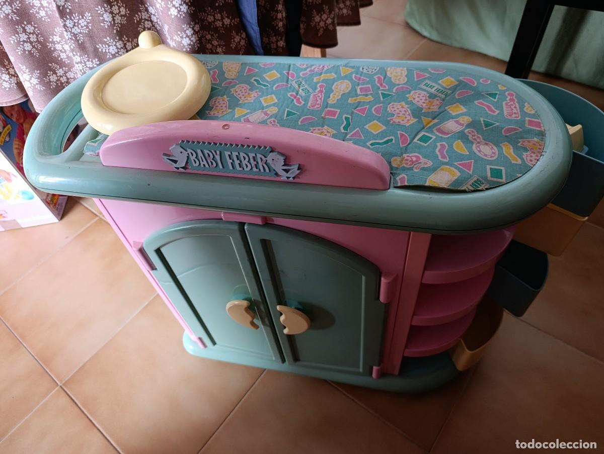 Juguetes antiguos y juegos de colecci&oacute;n: Armario Planchador Baby Feber, juguete vintage de Feber