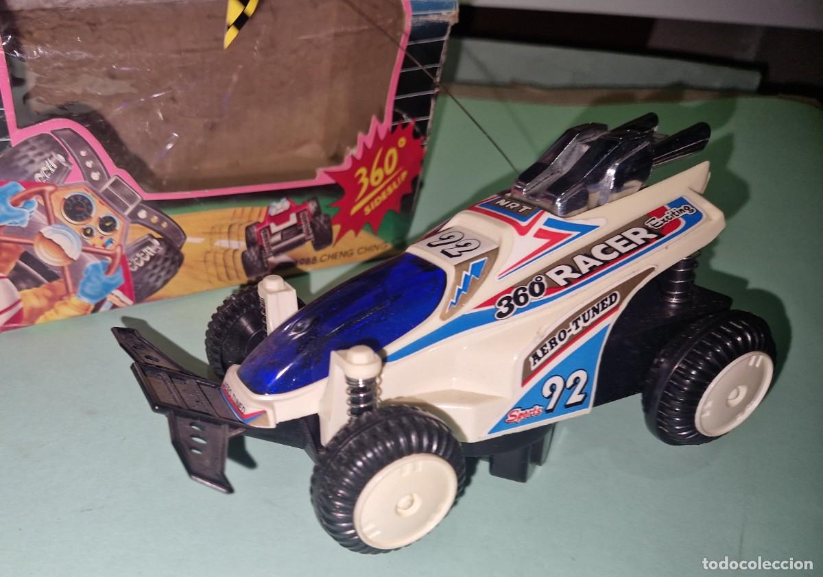 Juguetes antiguos y juegos de colecci&oacute;n: COCHE RACER A PILAS - A&Ntilde;OS 80