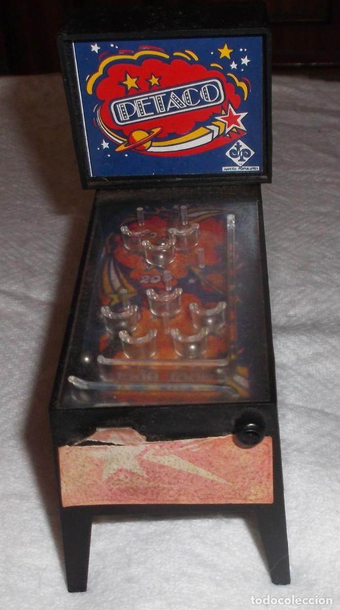 Juguetes antiguos y juegos de colecci&oacute;n: mini pinball casa petaco para decoracion mide 13 cm de largo x 6 cm de ancho y 12 cm de alto