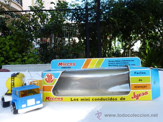 Juguetes antiguos Jyesa: cami&oacute;n de micros conducidos de jyesa - Foto 1