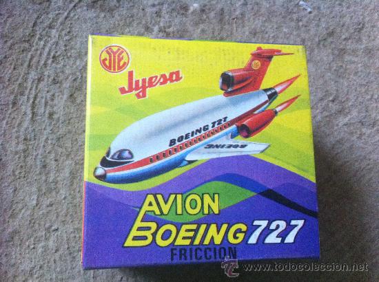 Juguetes antiguos Jyesa: JYESA AVION BOEING 727 - Foto 1