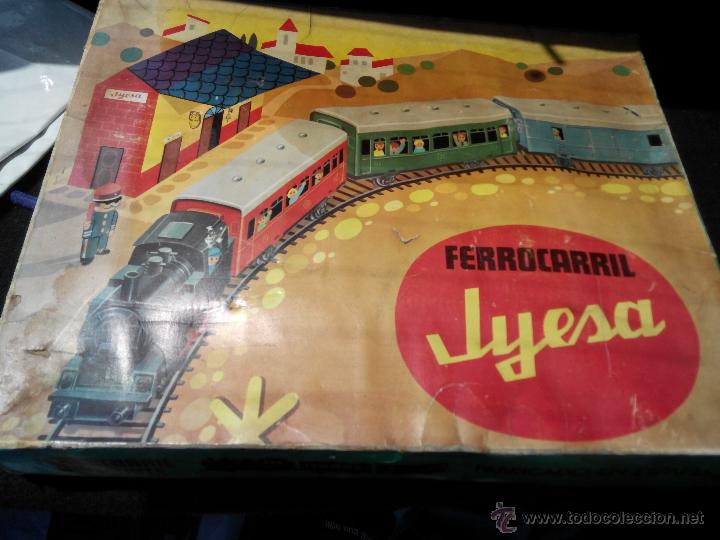 Juguetes antiguos Jyesa: ferrocarril de  jyesa - Foto 1