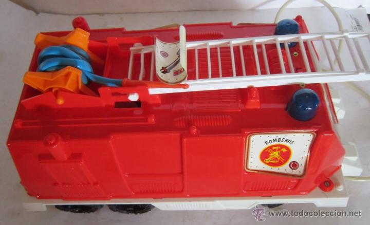 Juguetes antiguos Jyesa: FURGON DE BOMBEROS REF 358, DE JYESA, ELECTRICO, CON LUCES, EN CAJA. CC - Foto 3