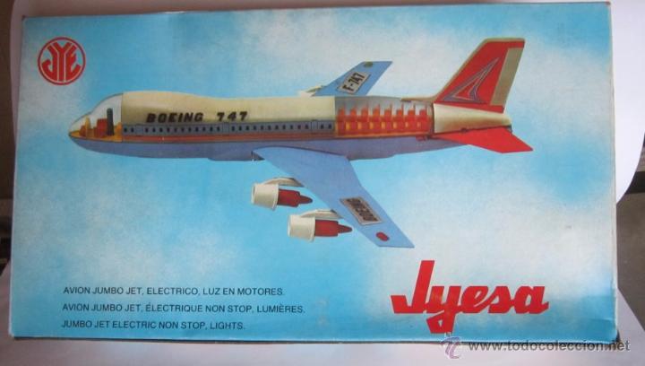 Juguetes antiguos Jyesa: AVION JUMBO, DE JYESA REF.172, EN CAJA. CC - Foto 1