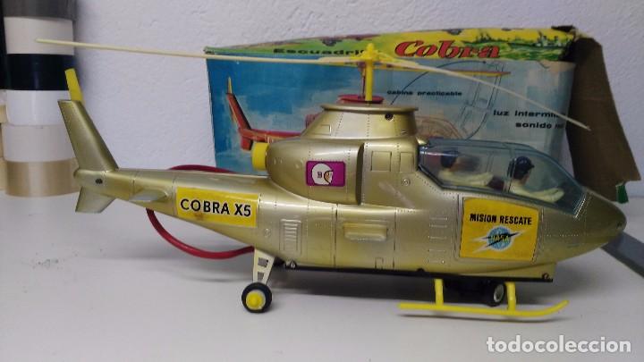Juguetes antiguos Jyesa: antiguo helicoptero de jyesa - Foto 7