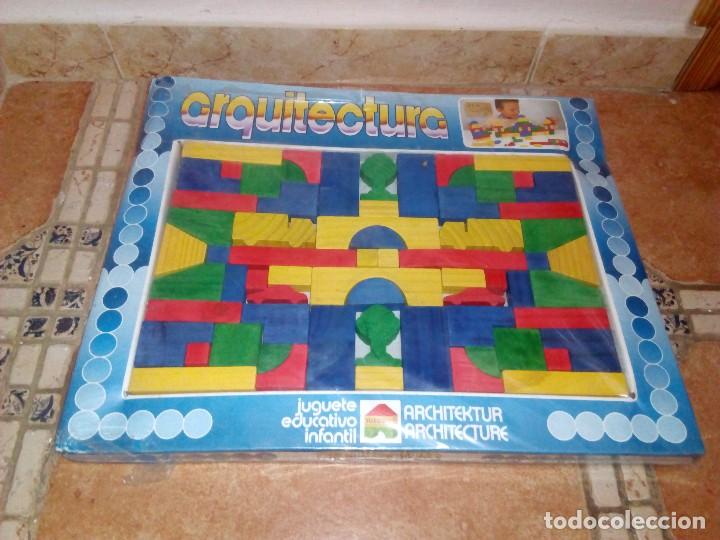 Juguetes antiguos Jyesa: Caja de arquitectura - Foto 1