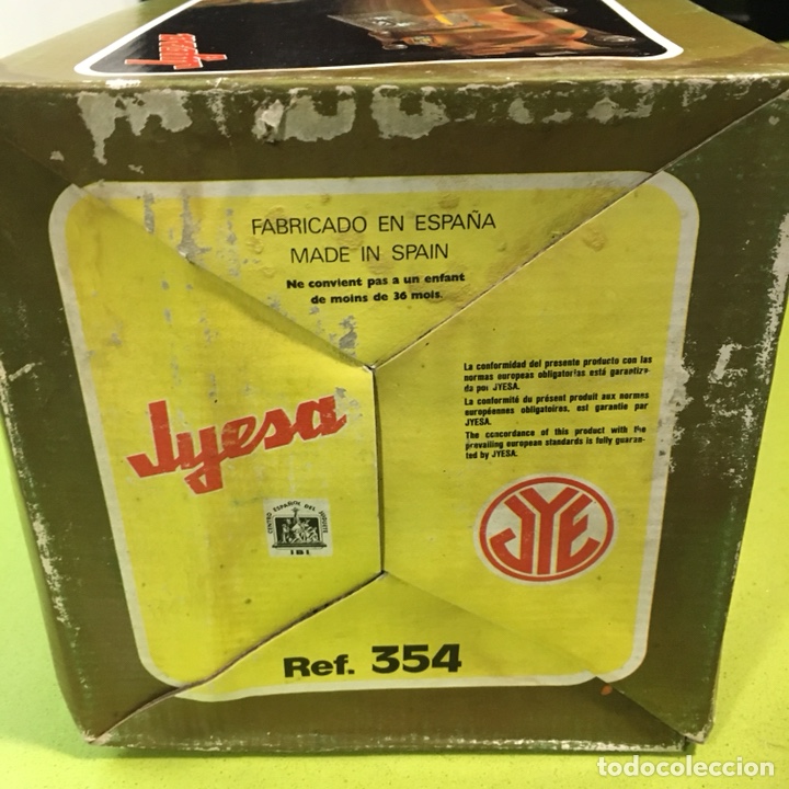 Juguetes antiguos Jyesa: Jeep militar Jyesa con radar ref 324,juguete antiguo - Foto 9 - 139259554