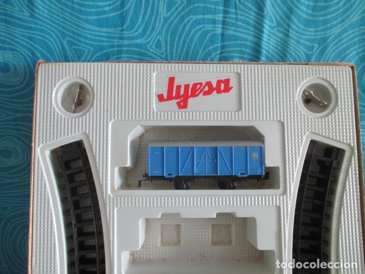 Juguetes antiguos Jyesa: FERROCARRIL JYESA, ( REF 3 ) - Foto 5