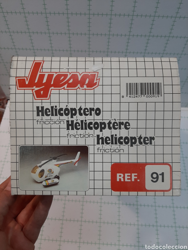 Juguetes antiguos Jyesa: Helic&oacute;ptero JYESA - Foto 2