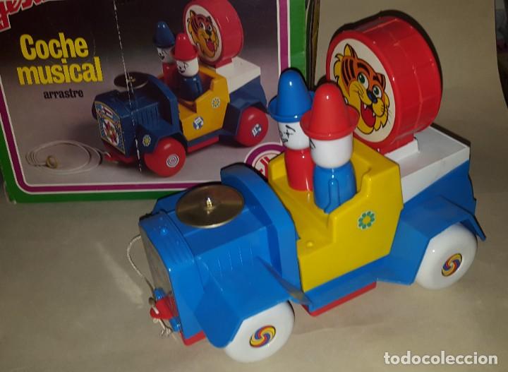 Jyesa Old Toys: JYESA - COCHE arrastre MUSICAL