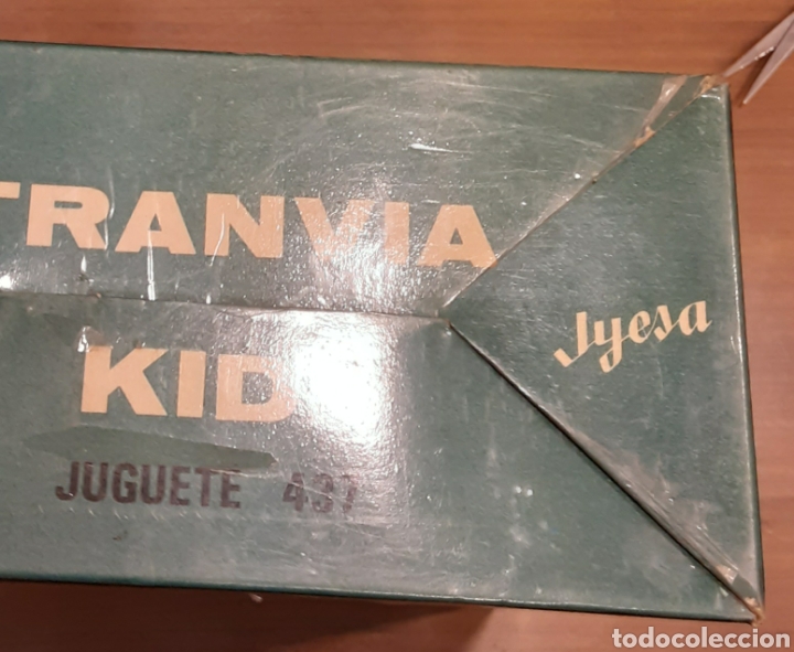Juguetes antiguos Jyesa: Tranvia kidi de hojalata - Foto 4