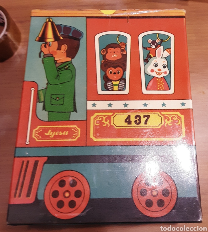 Juguetes antiguos Jyesa: Tranvia kidi de hojalata - Foto 1