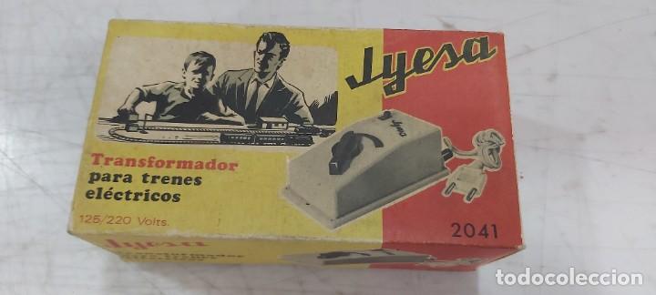 Juguetes antiguos Jyesa: TRANSFORMADOR PARA TRENES JYESA - Foto 1
