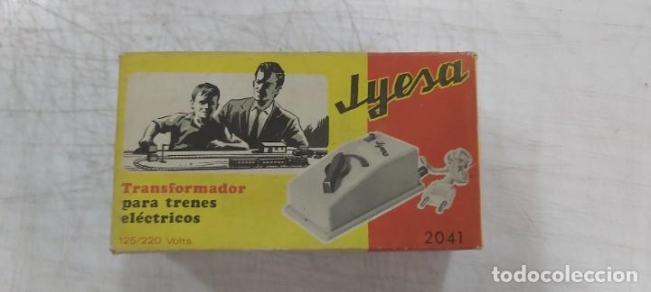 Juguetes antiguos Jyesa: TRANSFORMADOR PARA TRENES JYESA - Foto 1