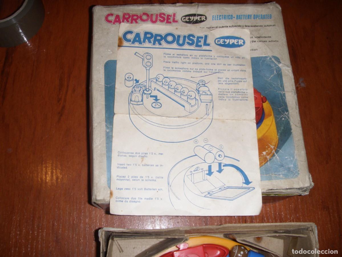 Juguetes antiguos Jyesa: CARROUSEL DE GEYPER LEER - Foto 2