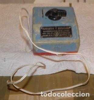 Juguetes antiguos Jyesa: TRANSFORMADOR DE JYESA,FUNCIONANDO,120 VOLTIOS - Foto 1