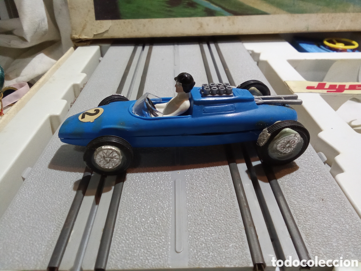 Juguetes antiguos Jyesa: CIRCUITO JYECAR DE JYESA COMPLETO - Foto 4