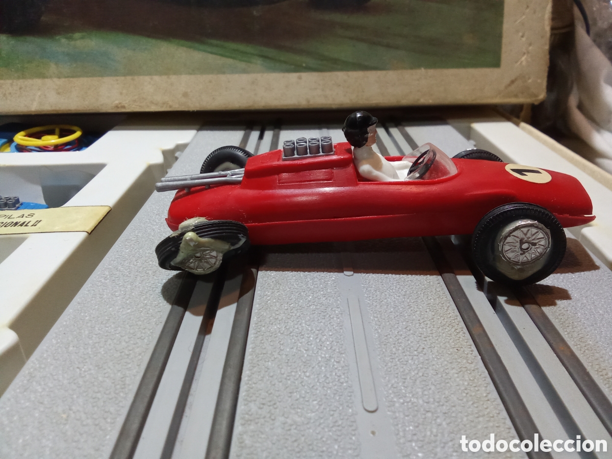 Juguetes antiguos Jyesa: CIRCUITO JYECAR DE JYESA COMPLETO - Foto 10